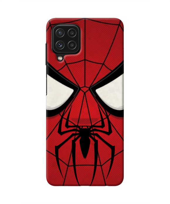 Spiderman Face Samsung M32 Real 4D Back Cover