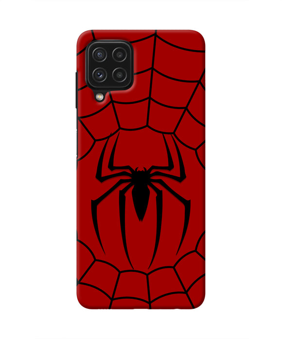 Spiderman Web Samsung M32 Real 4D Back Cover
