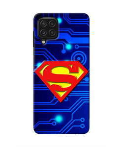 Superman Abstract Samsung M32 Real 4D Back Cover
