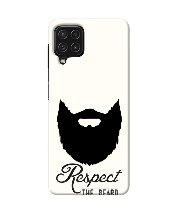 Respect the Beard Samsung M32 Real 4D Back Cover