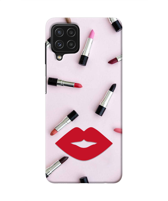 Lips Lipstick Shades Samsung M32 Real 4D Back Cover