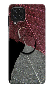 Leaf Pattern Samsung M32 Pop Case