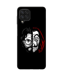 Money Heist Professor Mask Sketch Samsung M32 Back Cover