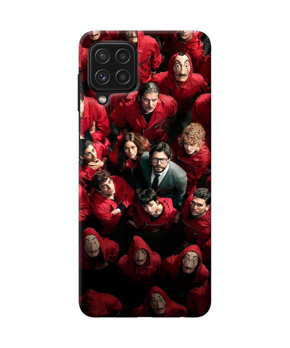Money Heist Professor with Hostages Samsung M32 Back Cover