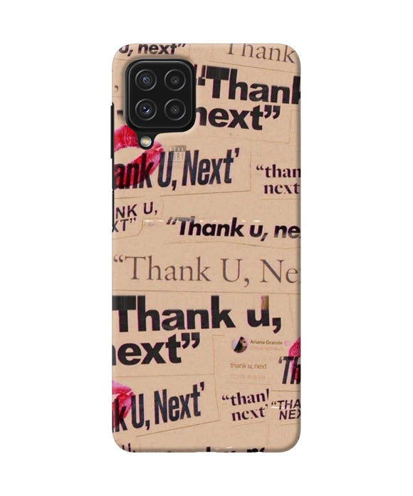 Thank you next Samsung M32 Back Cover