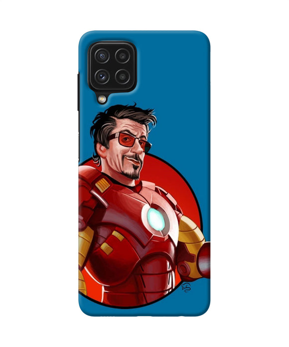 Ironman animate Samsung M32 Back Cover