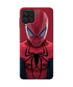 Spiderman Art Samsung A22 4G Real 4D Back Cover