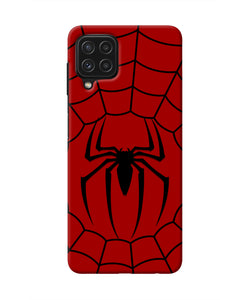 Spiderman Web Samsung A22 4G Real 4D Back Cover