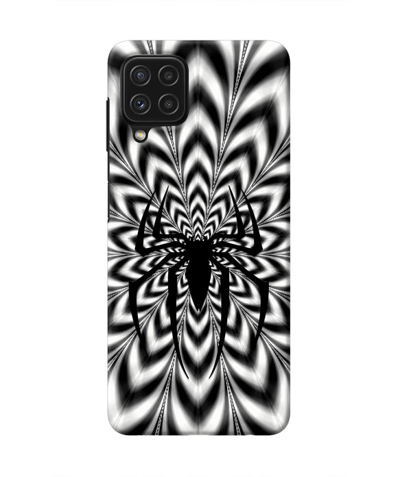 Spiderman Illusion Samsung A22 4G Real 4D Back Cover