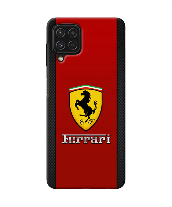 Ferrari Abstract Samsung A22 4G Real 4D Back Cover