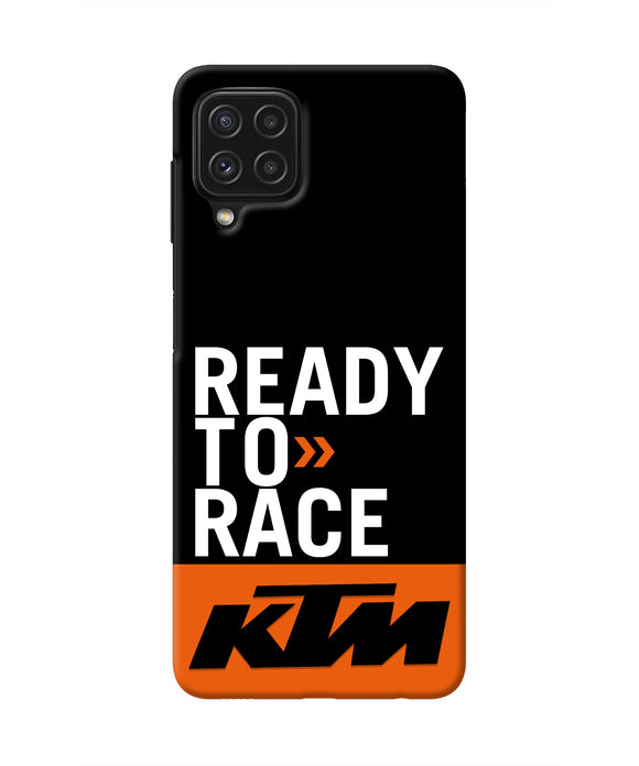 KTM Ready To Race Samsung A22 4G Real 4D Back Cover