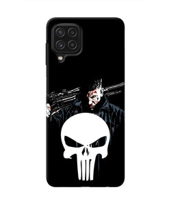 Punisher Character Samsung A22 4G Real 4D Back Cover