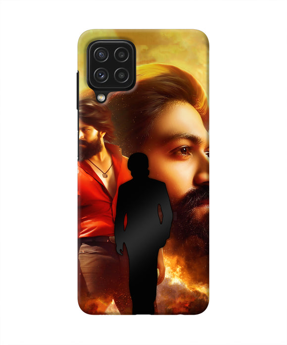 Rocky Bhai Walk Samsung A22 4G Real 4D Back Cover