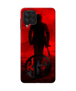 Rocky Bhai K G F Chapter 2 Logo Samsung A22 4G Real 4D Back Cover