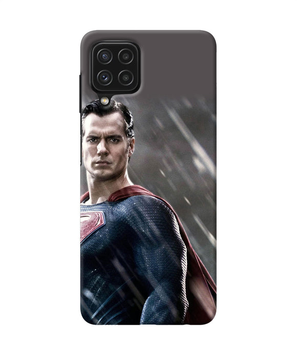 Superman man of steel Samsung A22 4G Back Cover