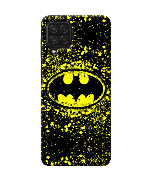 Batman last knight print yellow Samsung A22 4G Back Cover