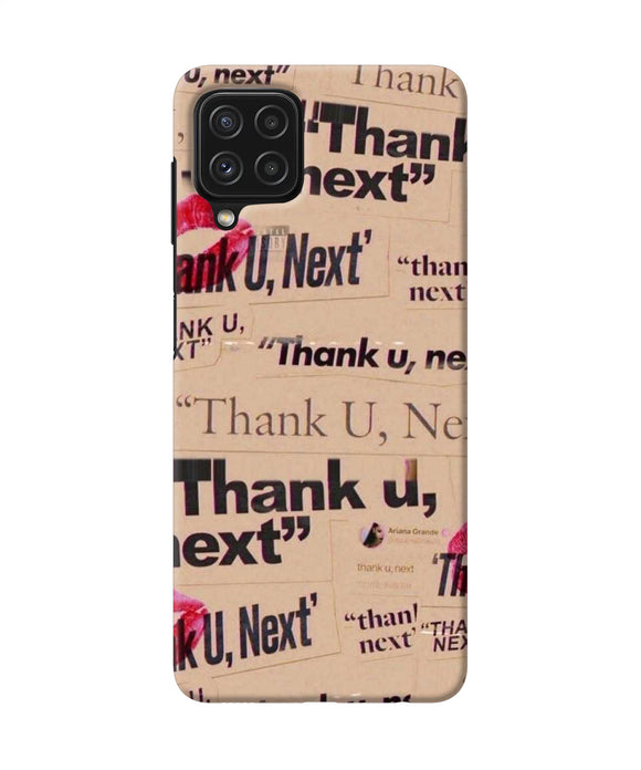 Thank you next Samsung A22 4G Back Cover