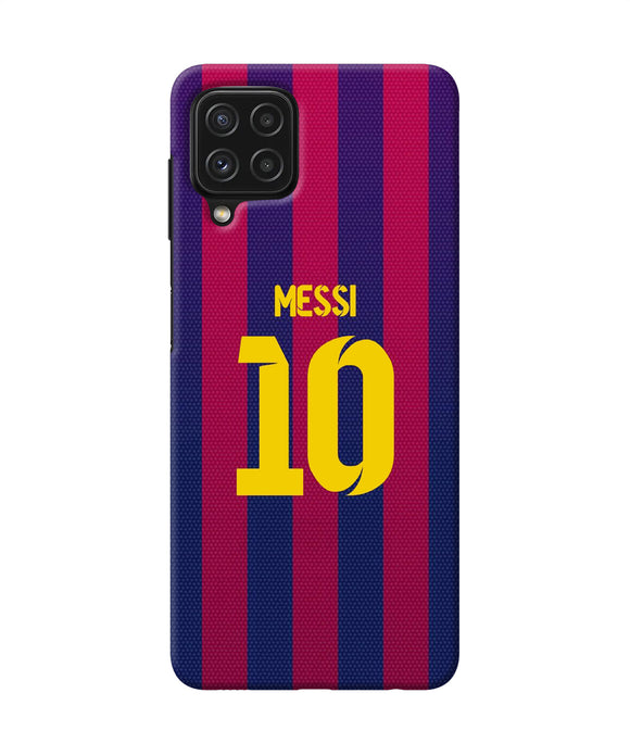 Messi 10 tshirt Samsung A22 4G Back Cover