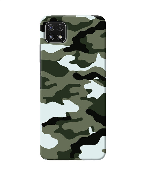 Camouflage Samsung A22 5G Back Cover