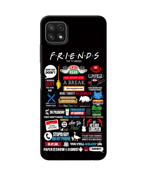FRIENDS Samsung A22 5G Back Cover