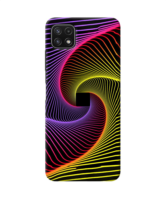 Colorful Strings Samsung A22 5G Back Cover