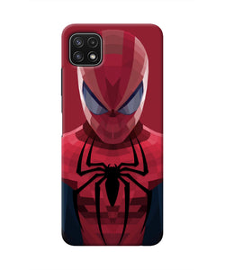 Spiderman Art Samsung A22 5G Real 4D Back Cover