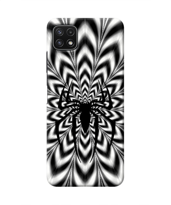 Spiderman Illusion Samsung A22 5G Real 4D Back Cover