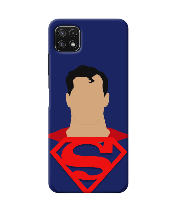 Superman Cape Samsung A22 5G Real 4D Back Cover