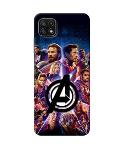 Avengers Superheroes Samsung A22 5G Real 4D Back Cover