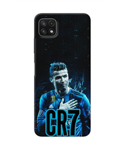 Christiano Ronaldo Samsung A22 5G Real 4D Back Cover