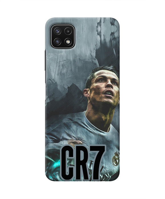 Christiano Ronaldo Samsung A22 5G Real 4D Back Cover