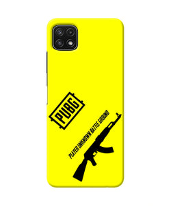 PUBG AKM Gun Samsung A22 5G Real 4D Back Cover