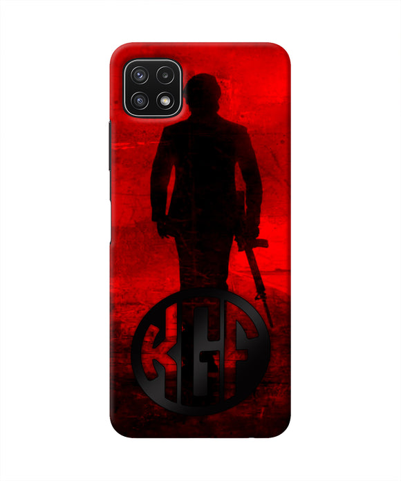 Rocky Bhai K G F Chapter 2 Logo Samsung A22 5G Real 4D Back Cover