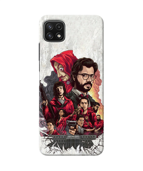 Money Heist Poster Samsung A22 5G Back Cover