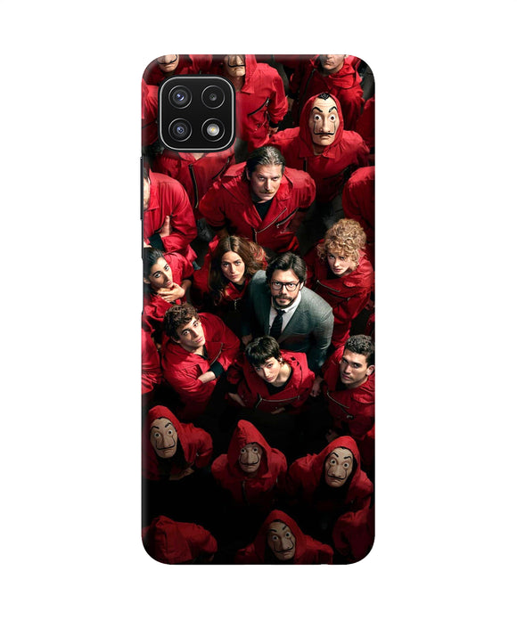 Money Heist Professor with Hostages Samsung A22 5G Back Cover