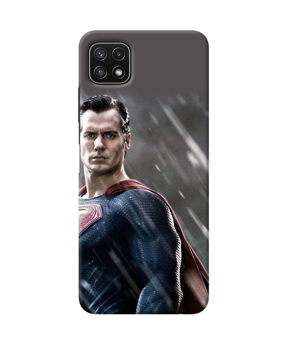 Superman man of steel Samsung A22 5G Back Cover