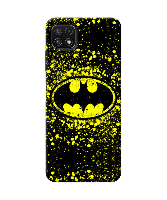 Batman last knight print yellow Samsung A22 5G Back Cover