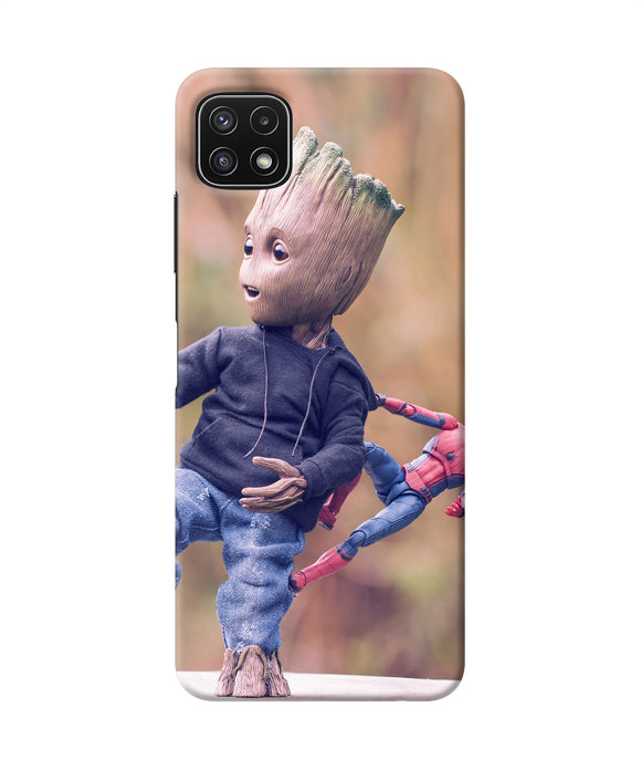 Groot fashion Samsung A22 5G Back Cover
