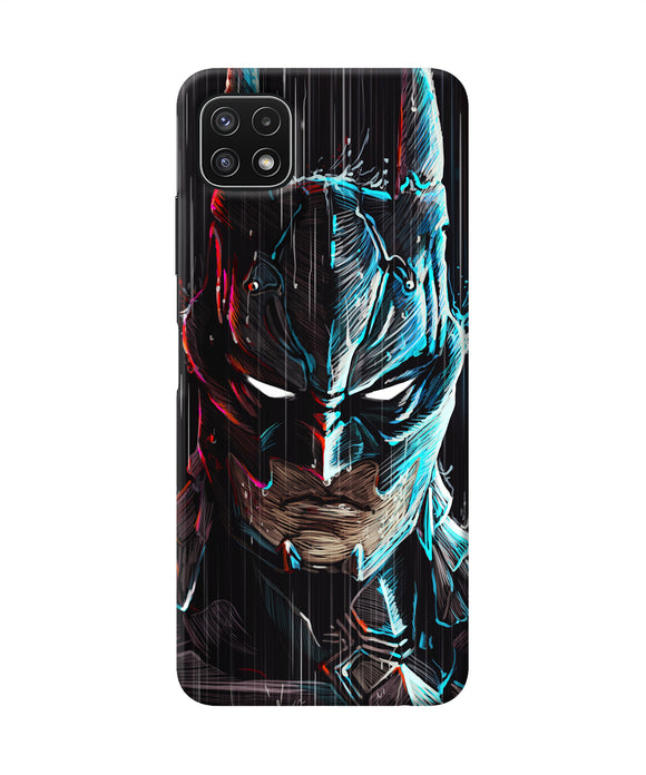 Batman face Samsung A22 5G Back Cover