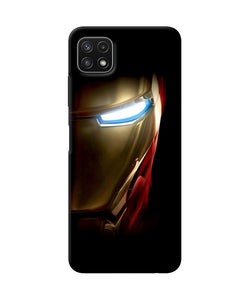 Ironman half face Samsung A22 5G Back Cover