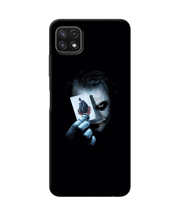 Joker dark knight card Samsung A22 5G Back Cover