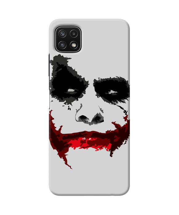Joker dark knight red smile Samsung A22 5G Back Cover