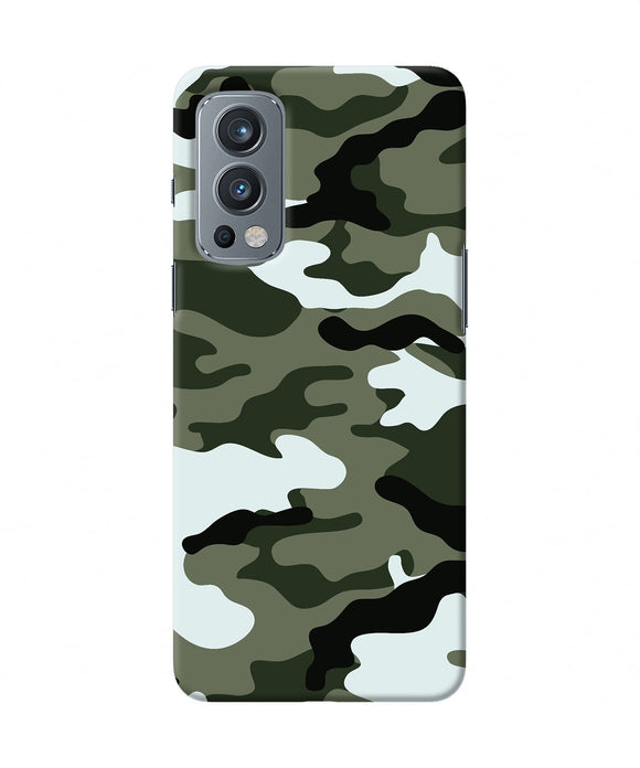 Camouflage OnePlus Nord 2 5G Back Cover