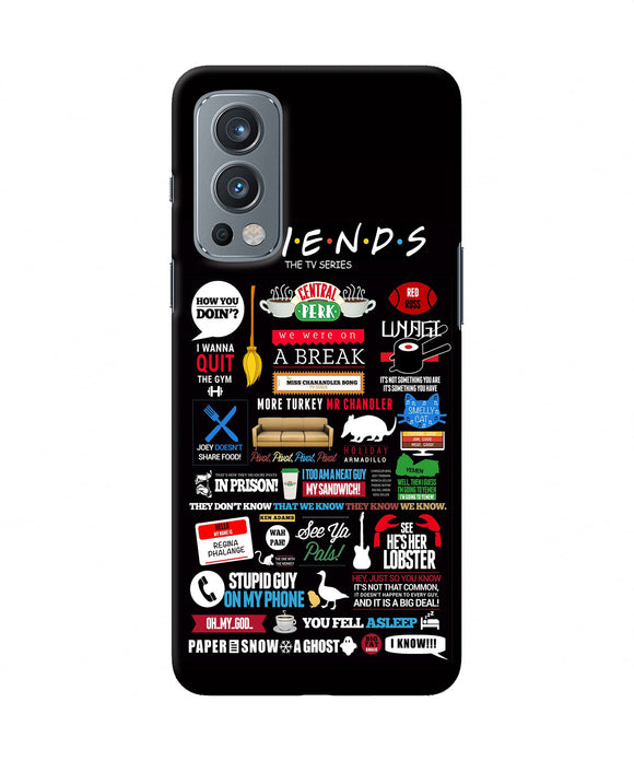 FRIENDS OnePlus Nord 2 5G Back Cover