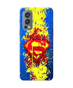 Superman logo OnePlus Nord 2 5G Back Cover