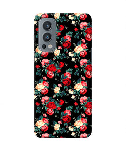 Rose Pattern OnePlus Nord 2 5G Back Cover