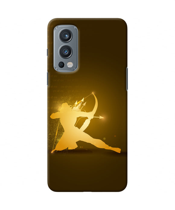 Lord Ram - 3 OnePlus Nord 2 5G Back Cover