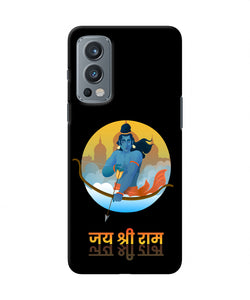 Black Jay Shree Ram OnePlus Nord 2 5G Back Cover