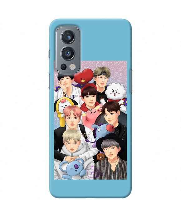 BTS with animals OnePlus Nord 2 5G Back Cover