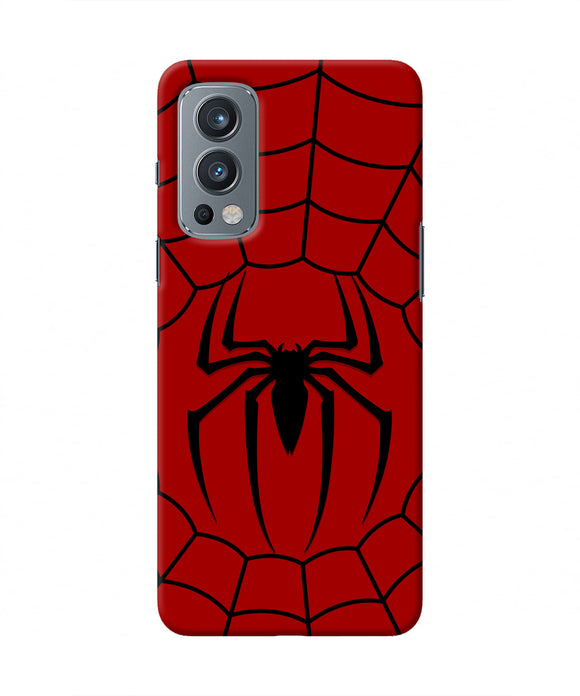 Spiderman Web OnePlus Nord 2 5G Real 4D Back Cover
